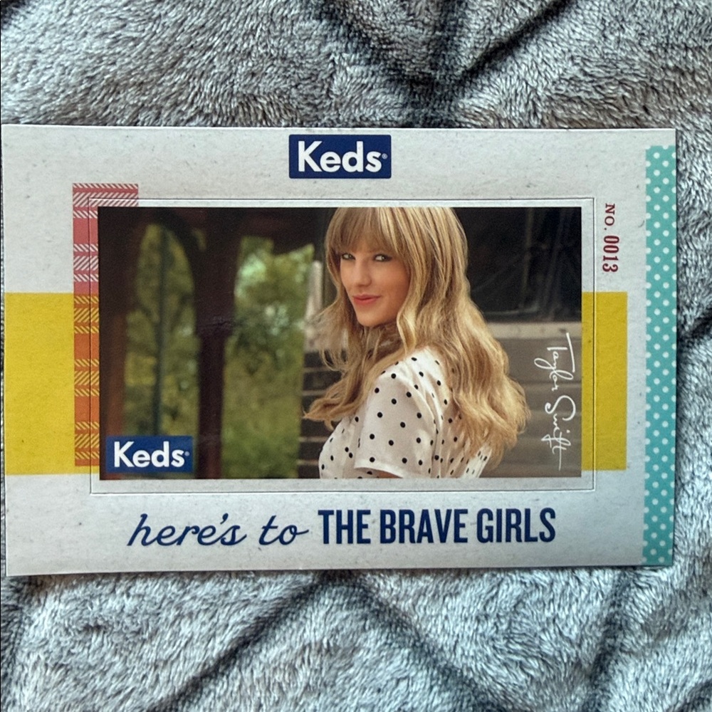 Taylor Swift Red Magnet Promo To The Brave Girls Keds Red Era